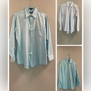 Men's Light Blue Dress Shirt Bundle